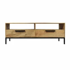Made in Meubles Meuble TV en bois de manguier Pia