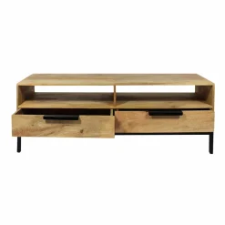 Made in Meubles Meuble TV en bois de manguier Pia