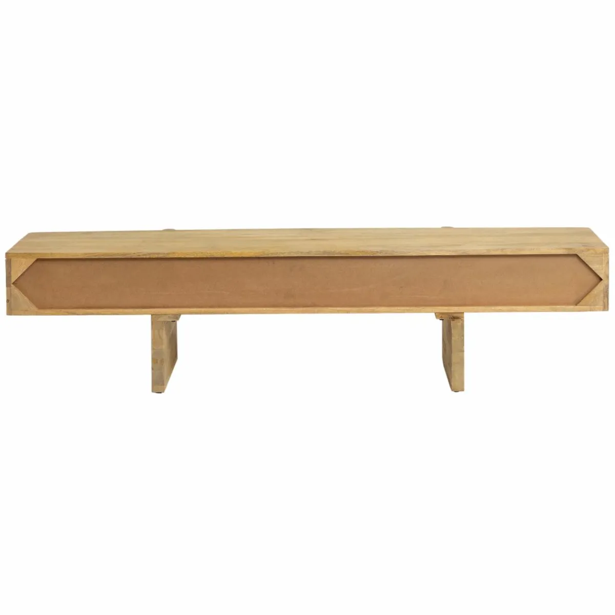 Made in Meubles Meuble TV en bois de manguier 4 tiroirs Amara