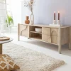 Made in Meubles Meuble TV en bois de manguier Tysia