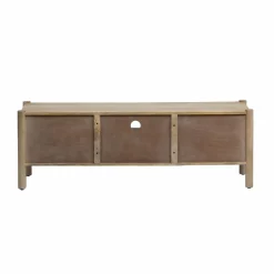 Made in Meubles Meuble TV en bois de manguier Tysia