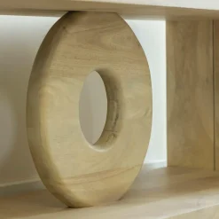 Made in Meubles Meuble TV en bois de manguier Alwen