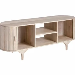Made in Meubles Meuble tv en bois de manguier Macha