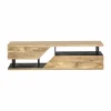 Made in Meubles Meuble TV en bois de manguier Joachim