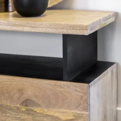 Made in Meubles Meuble TV en bois de manguier Joachim