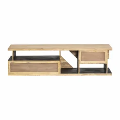 Made in Meubles Meuble TV en bois de manguier Joachim