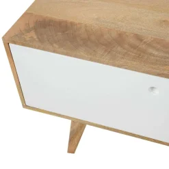 Made in Meubles Meuble TV en bois de manguier ArtiQ