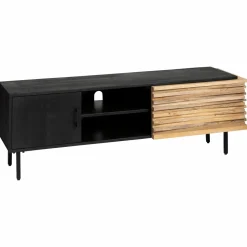 Made in Meubles Meuble TV en bois de manguier Tino