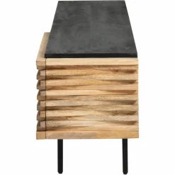 Made in Meubles Meuble TV en bois de manguier Tino