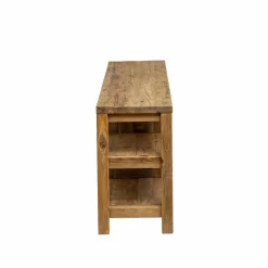 Made in Meubles Meuble TV en bois de pin recyclé Blaise