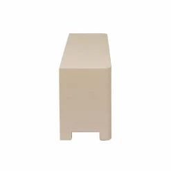 Made in Meubles Meuble TV en bois effet béton et bois d'acacia Dalva