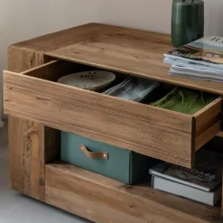 Made in Meubles Meuble TV en bois recyclé 170 cm Blaise