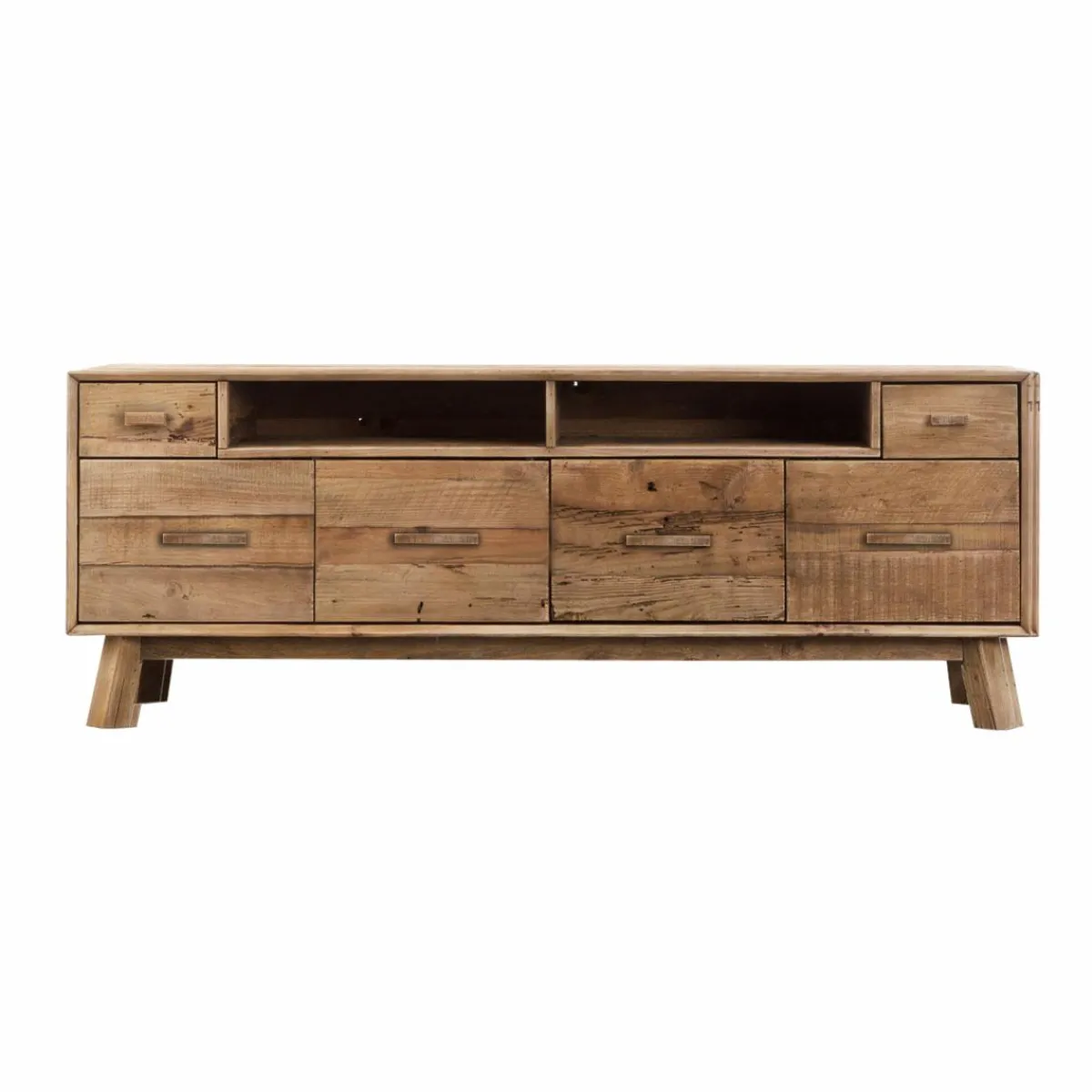 Made in Meubles Meuble TV en bois recyclé 180 cm Blaise