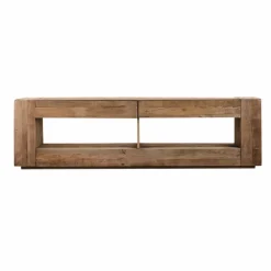 Made in Meubles Meuble TV en bois recyclé 210 cm Blaise