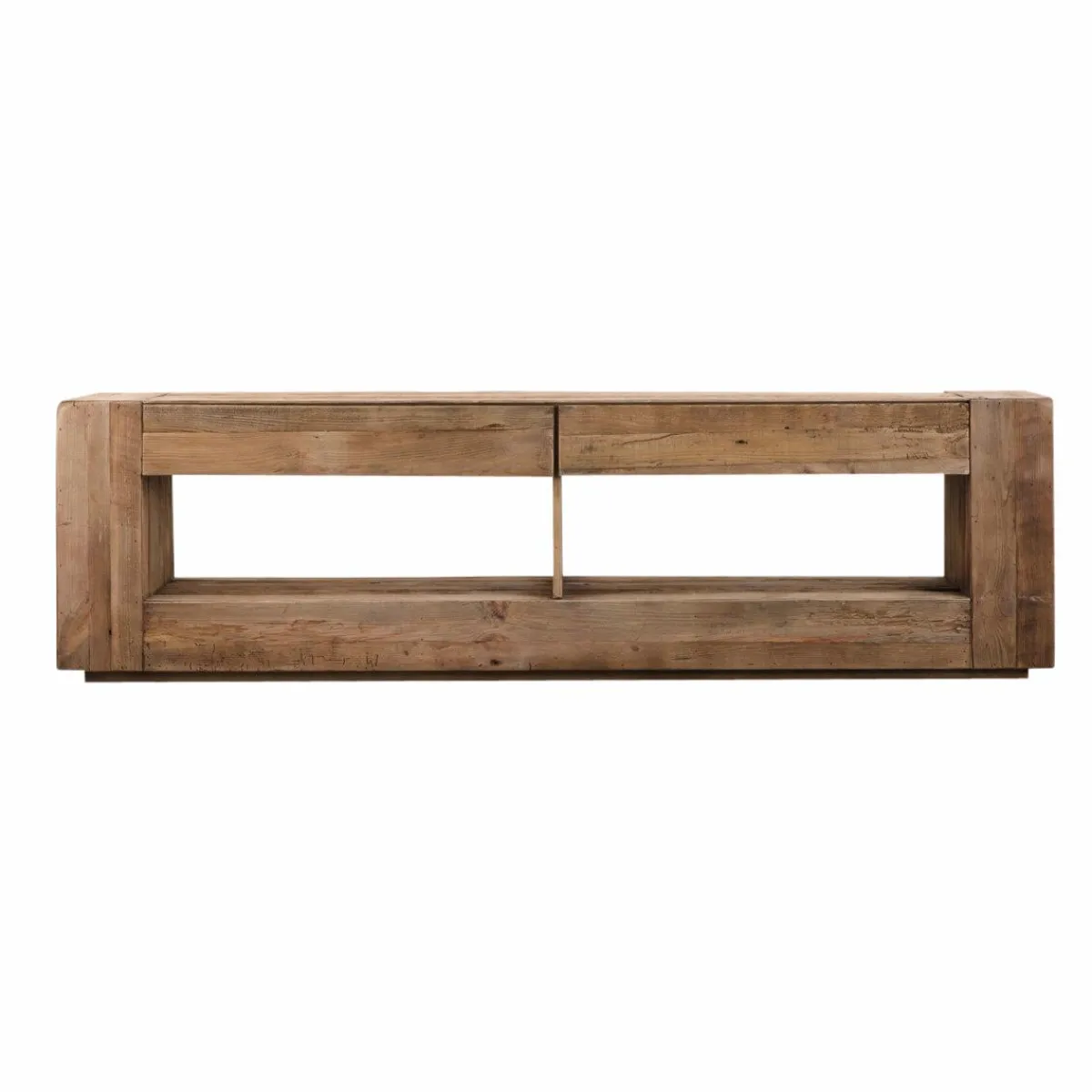 Made in Meubles Meuble TV en bois recyclé 210 cm Blaise