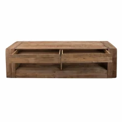 Made in Meubles Meuble TV en bois recyclé 210 cm Blaise