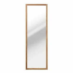 Made in Meubles Miroir avec rangements bois d'acacia Salta