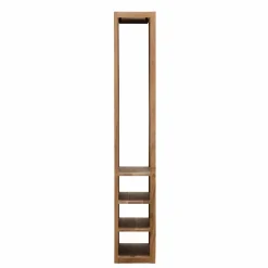 Made in Meubles Miroir avec rangements bois d'acacia Salta