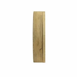 Made in Meubles Miroir avec étagères en bois de manguier clair Juliet
