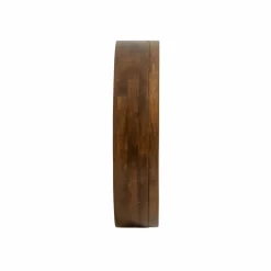 Made in Meubles Miroir avec étagères en bois de manguier foncé Remick
