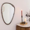 Made in Meubles Miroir en aluminium grand modèle Beryl