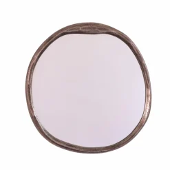 Made in Meubles Miroir en aluminium petit modèle Beryl