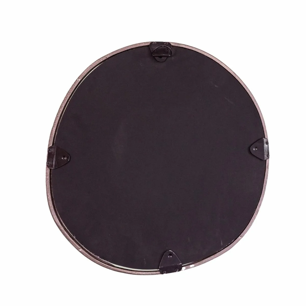 Made in Meubles Miroir en aluminium petit modèle Beryl