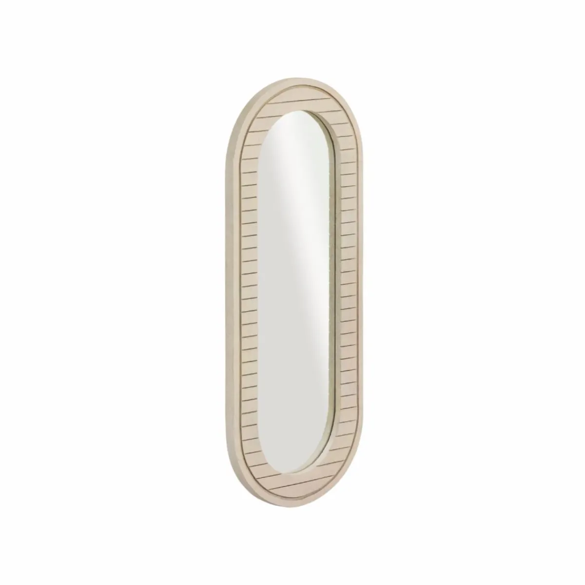 Made in Meubles Miroir en bois de manguier Yoni