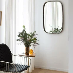 Made in Meubles Miroir rectangle en aluminium Beryl