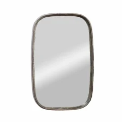Made in Meubles Miroir rectangle en aluminium Beryl