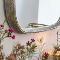 Made in Meubles Miroir rectangle en aluminium Beryl