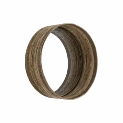 Made in Meubles Miroir rond en rotin Rattan