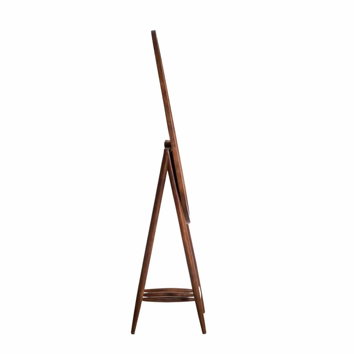 Made in Meubles Miroir sur pied en bois de manguier Joyce