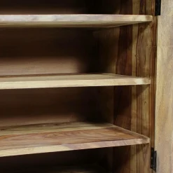Made in Meubles Petit buffet en bois d'acacia 80 cm Havana