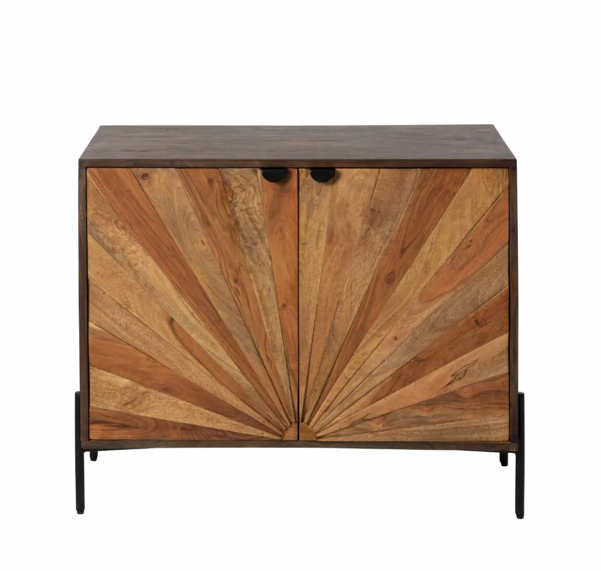 Made in Meubles Petit buffet en bois d'acacia Elvira