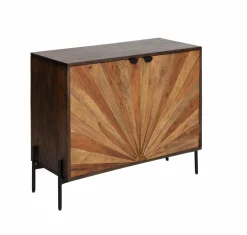 Made in Meubles Petit buffet en bois d'acacia Elvira