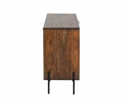 Made in Meubles Petit buffet en bois d'acacia Elvira
