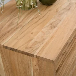 Made in Meubles Petit buffet en bois d'acacia Salta
