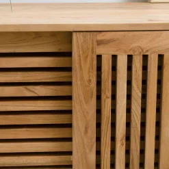 Made in Meubles Petit buffet en bois d'acacia Salta