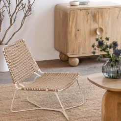 Made in Meubles Petit buffet en bois de manguier Horta