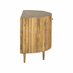 Made in Meubles Petit buffet en bois de manguier et terrazzo Bao