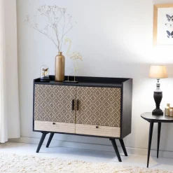 Made in Meubles Petit buffet en bois de manguier Capri