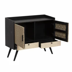 Made in Meubles Petit buffet en bois de manguier Capri