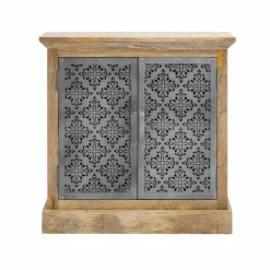 Made in Meubles Petit buffet en bois de manguier Sahara