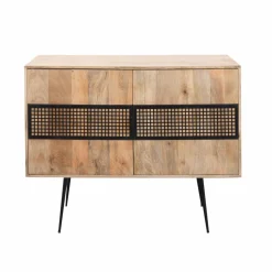 Made in Meubles Petit buffet en bois de manguier Jasmin