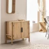 Made in Meubles Petit buffet en bois de manguier Nova