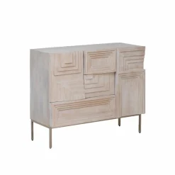 Made in Meubles Petit buffet en bois de manguier Tristan