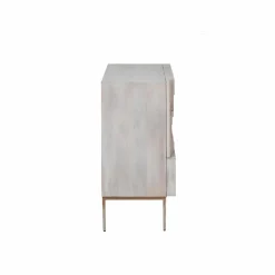 Made in Meubles Petit buffet en bois de manguier Tristan