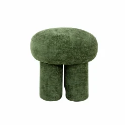 Made in Meubles Petit tabouret en tissu Toby