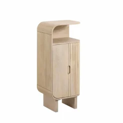 Made in Meubles Petite colonne en bois de manguier Yoni